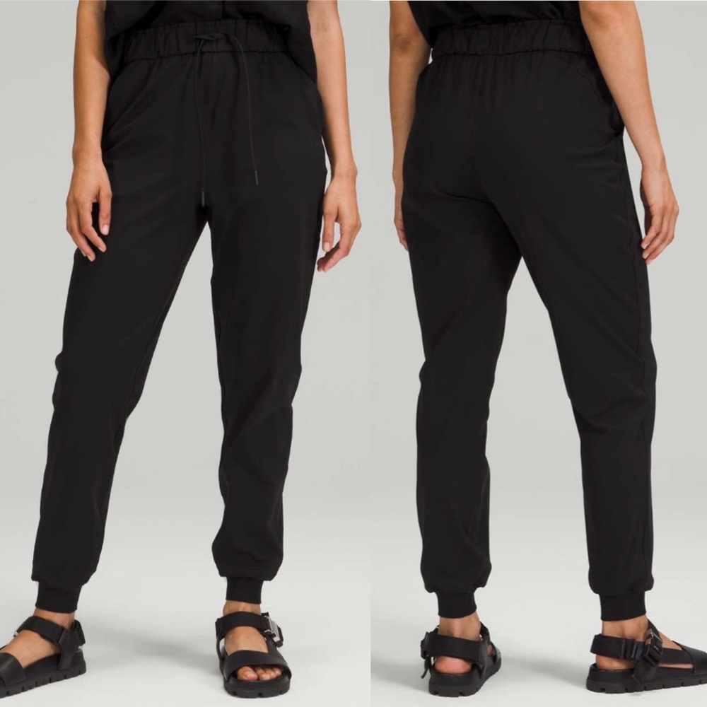 Lululemon Stretch High-Rise Jogger‎ Black Women’s Size 6 W5DQDS